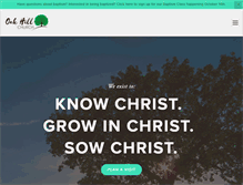 Tablet Screenshot of oakhillhumboldt.org